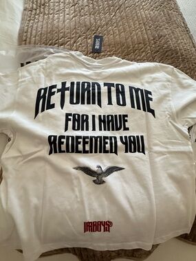 Return to Me White Graphic Men’s Shirt - IBDYS